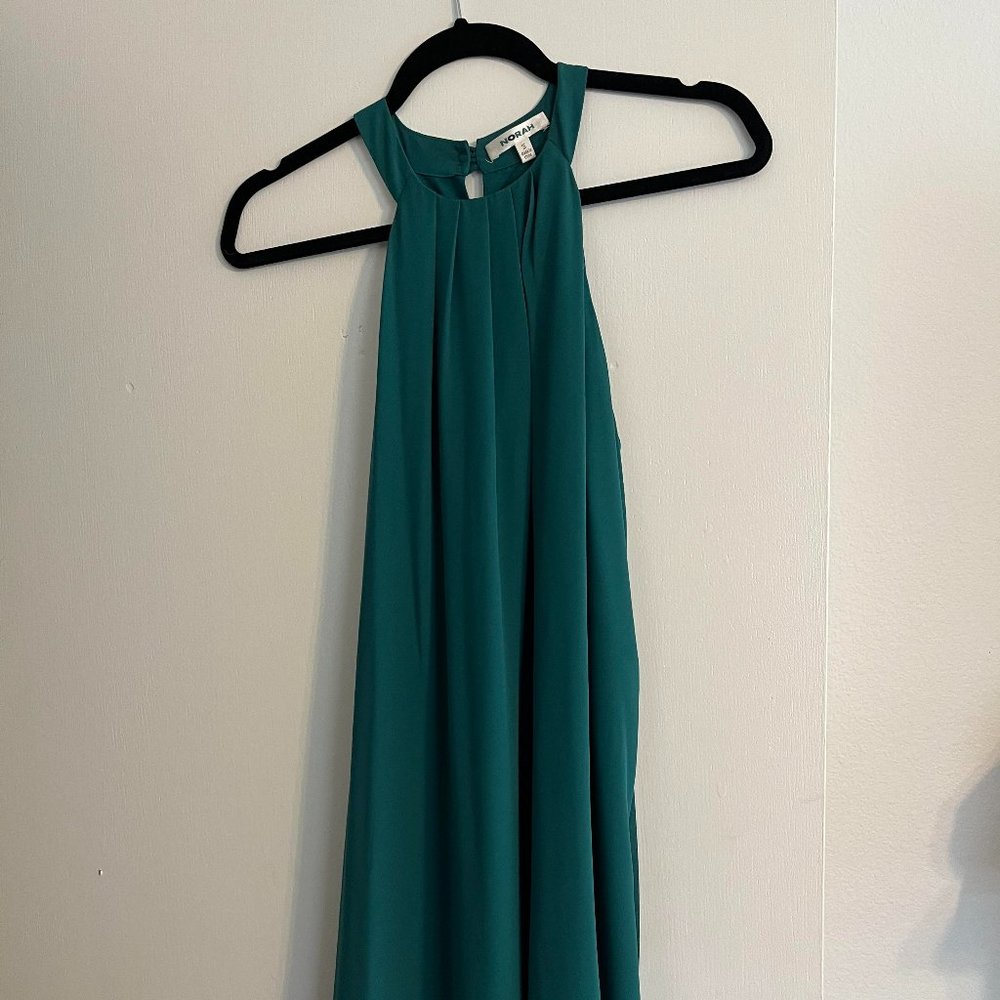 Norah Teal/Green Shift Dress Size Small